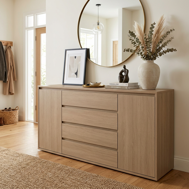 Drawer Storage Console Model