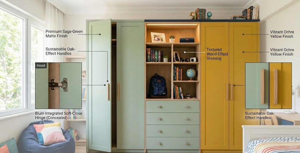 Dual-Tone Wardrobe Technical Design Specs