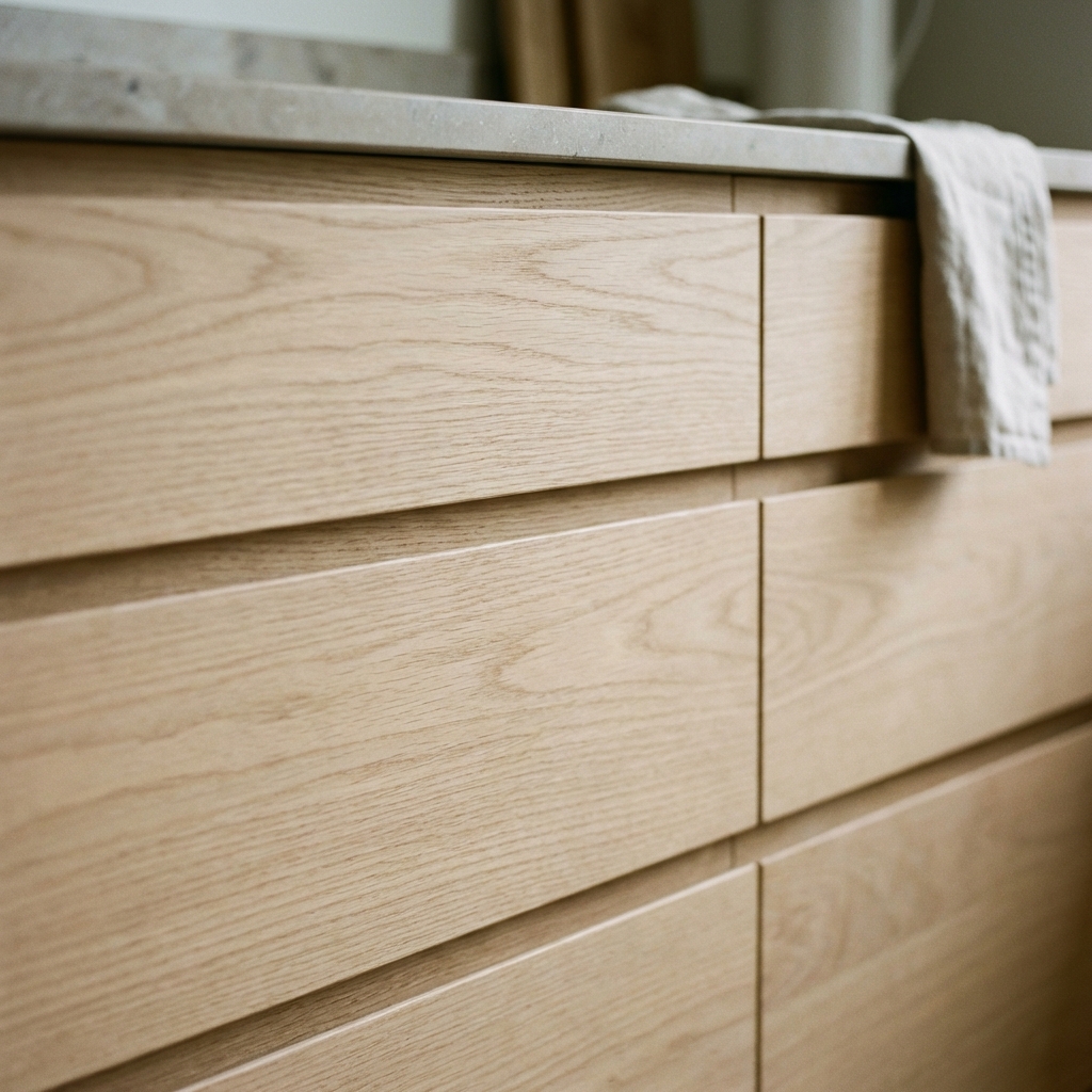 Oak Drawer Detail