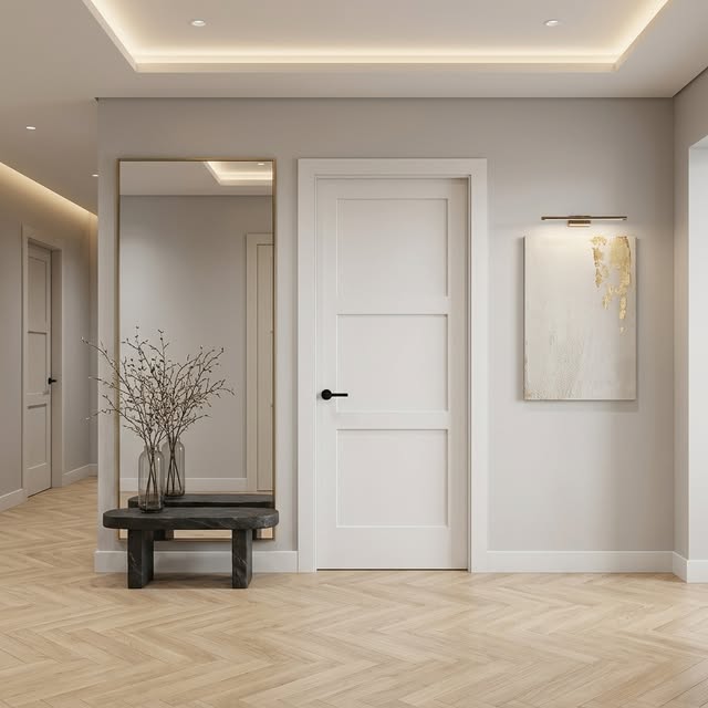 Valenza Design - Architectural Interior Door in Classic White