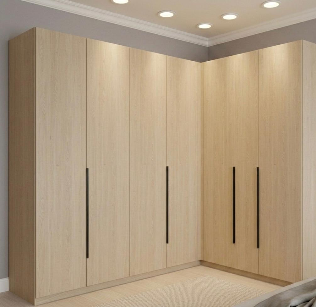 L Shape Wardrobe