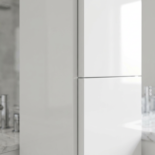 Linen Towel Closet Close Up