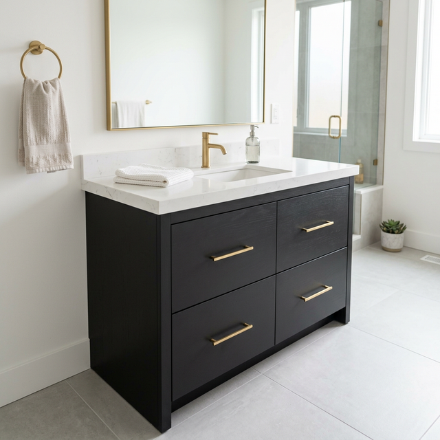 Matte Charcoal Single Full