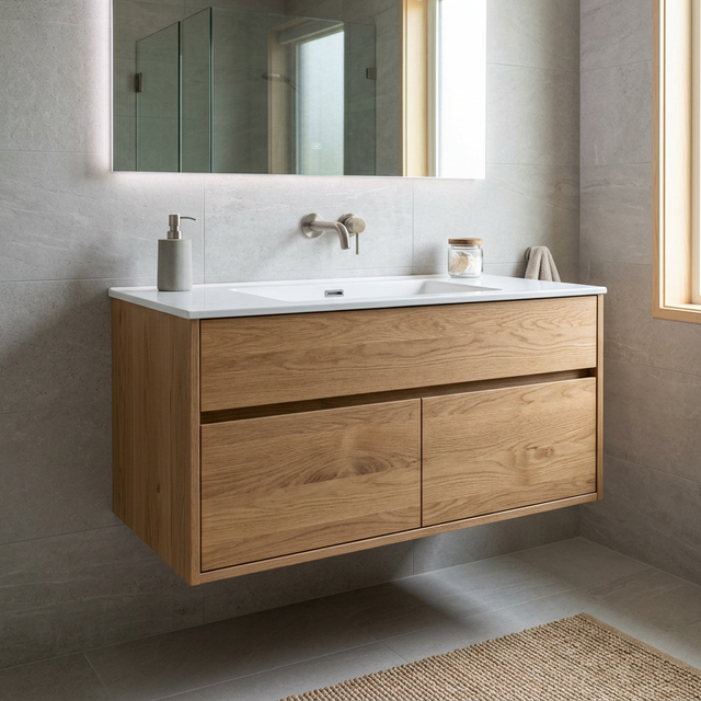 Natural Oak Floating Full