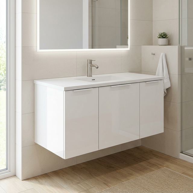 Gloss White Floating Full