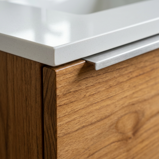 Smooth Teak Close Up